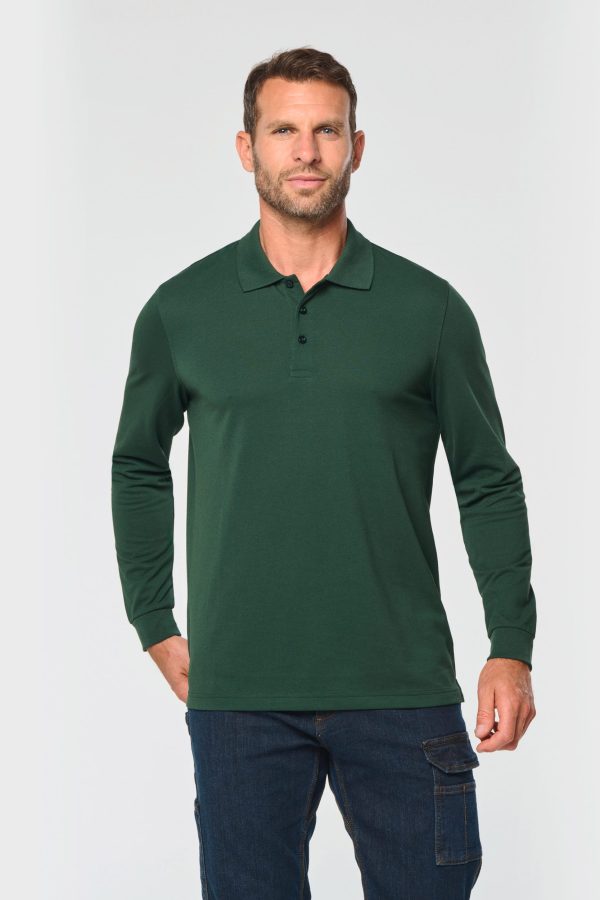 Polo de manga comprida