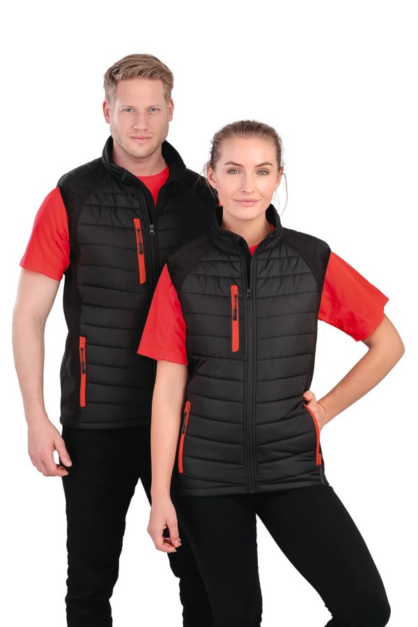 Colete Softshell acolchoado Black Compass
