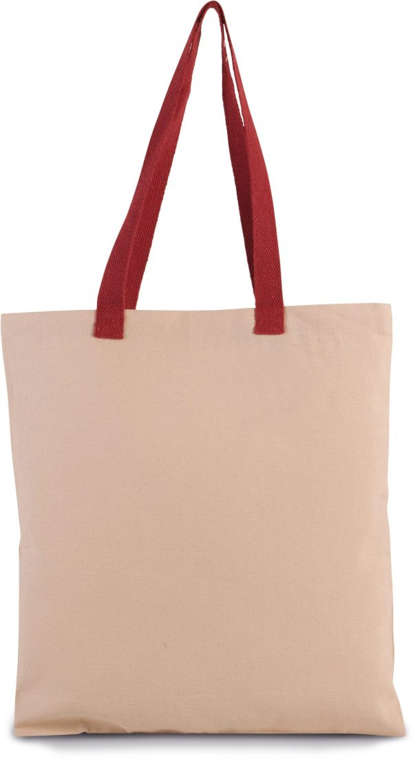 Saco de compras  com alças em contraste