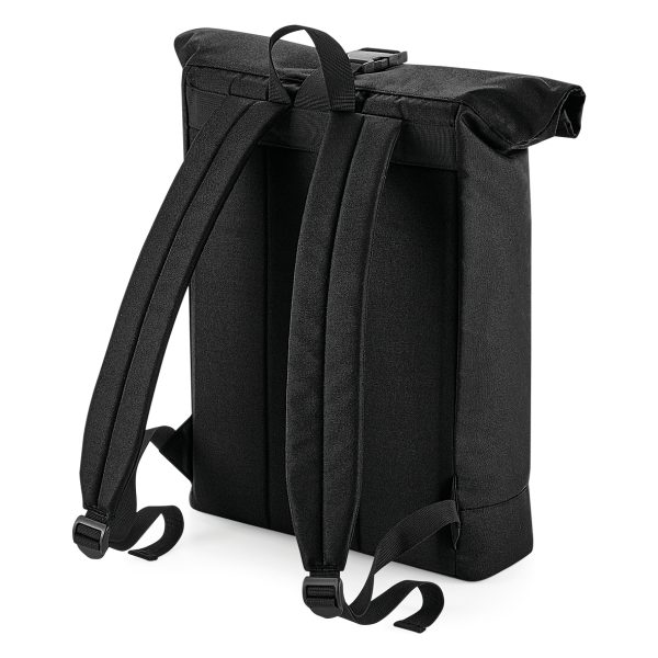 Mochila Roll-Top em material reciclado