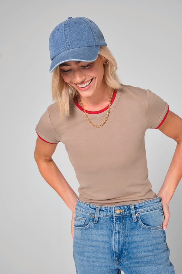 Boné denim