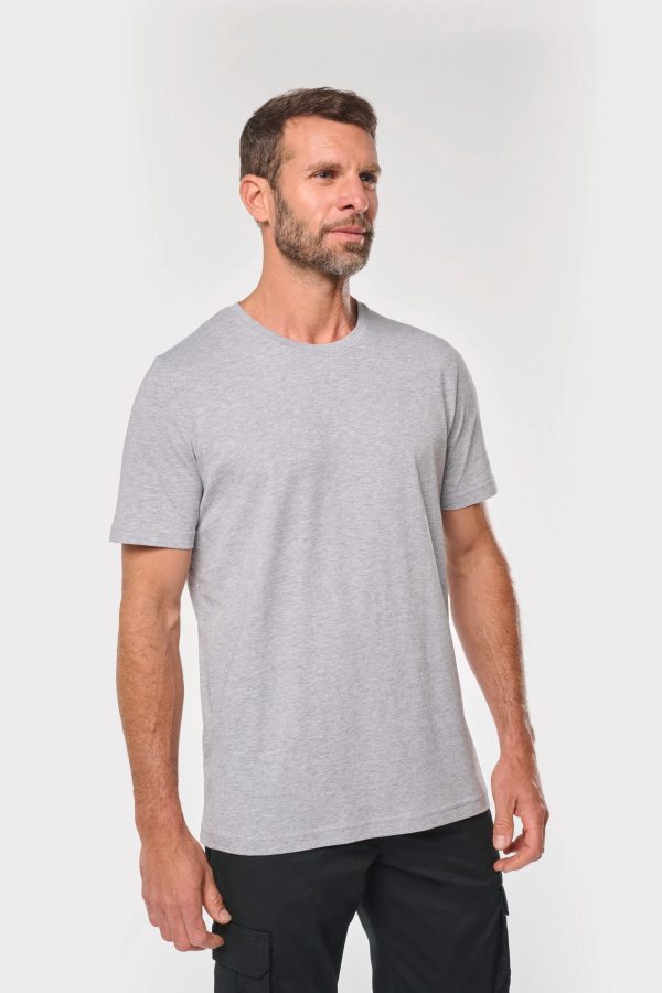 T-shirt decote redondo eco-responsável de homem