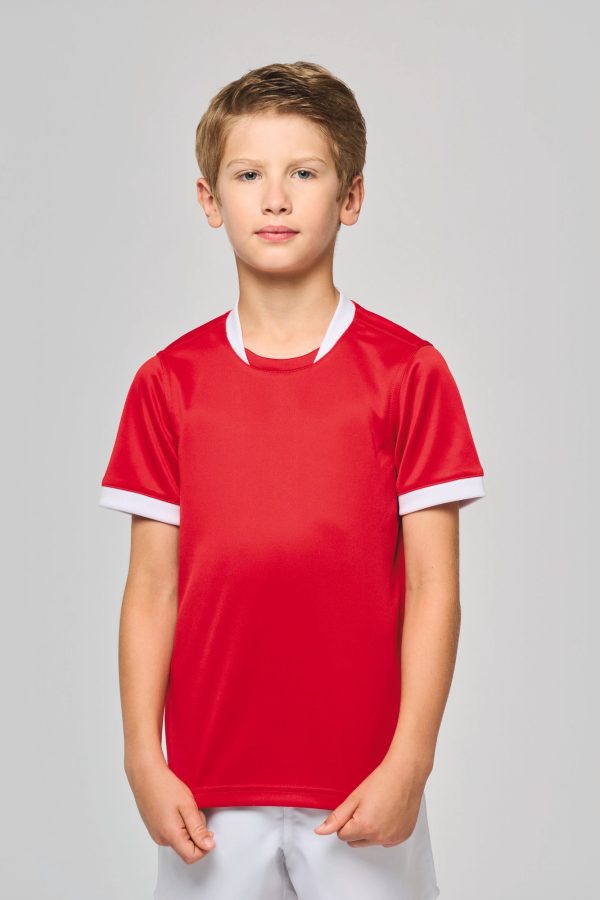 Camisola de rugby de manga curta de criança