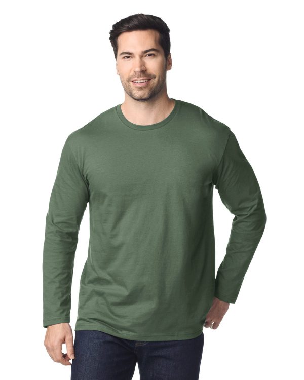 T-shirt de homem de manga comprida