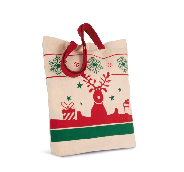 Saco de compras com motivos de Natal