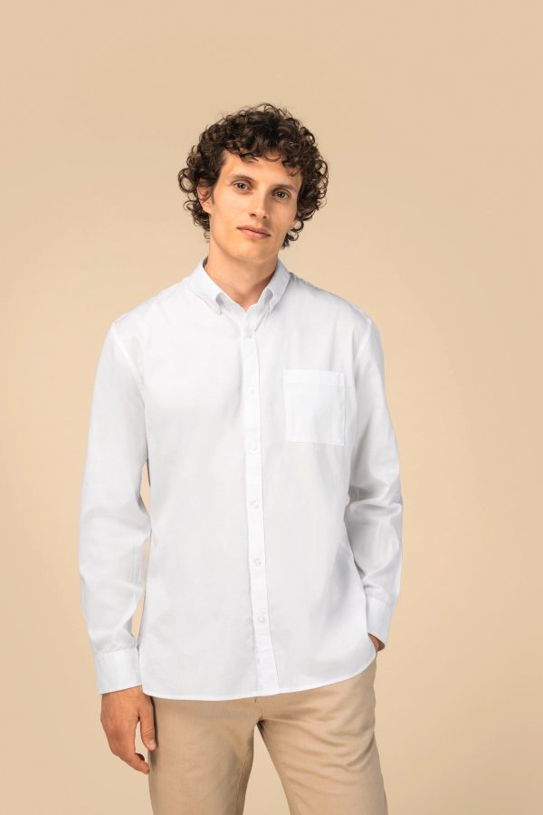 Camisa eco-responsável em liocel de homem
