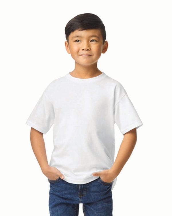 T-shirt de criança softstyle midweight