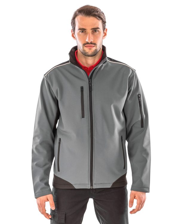 Blusão de trabalho Softshell ripstop com Cordura®