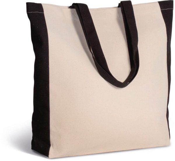 Saco de compras bicolor