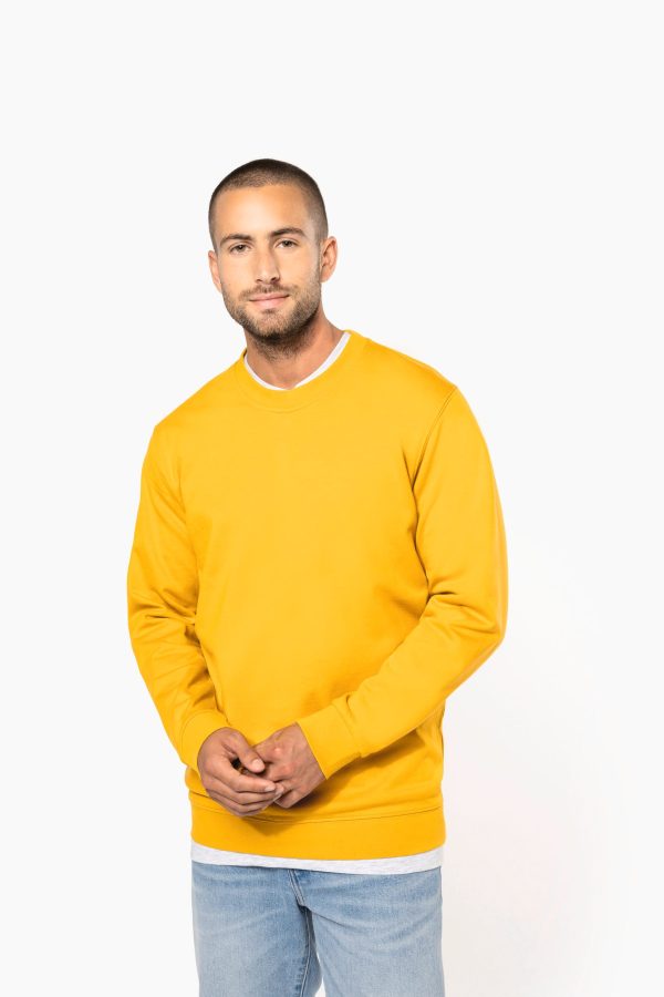 Sweatshirt com decote redondo