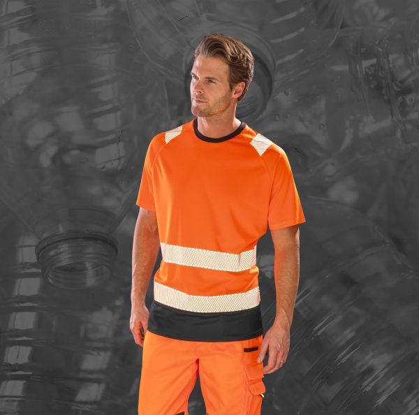 T-shirt de segurança de material reciclado