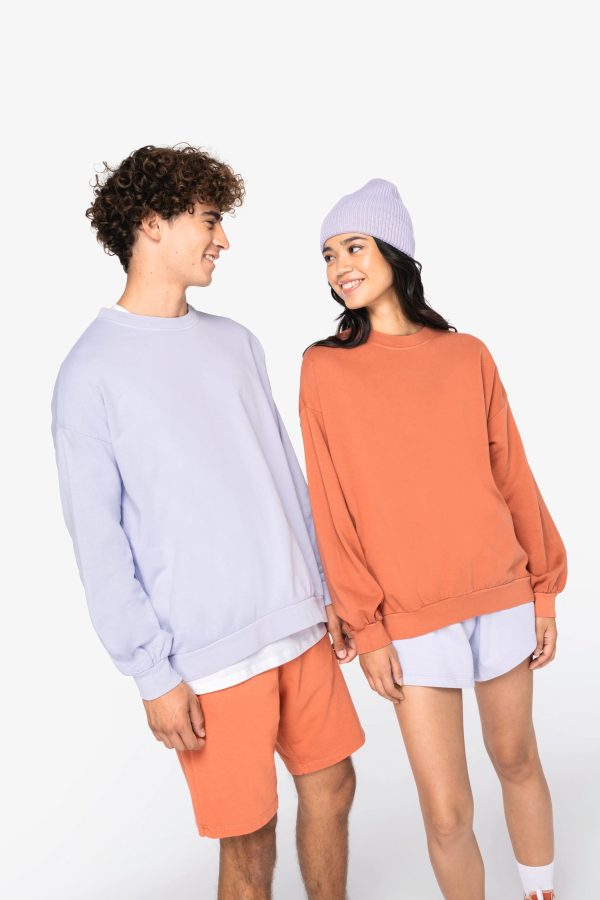 Sweatshirt eco-responsável oversize French Terry unissexo