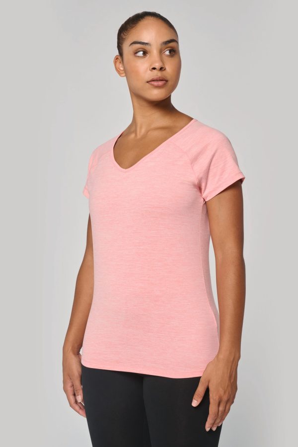 T-shirt de desporto de senhora eco-responsável