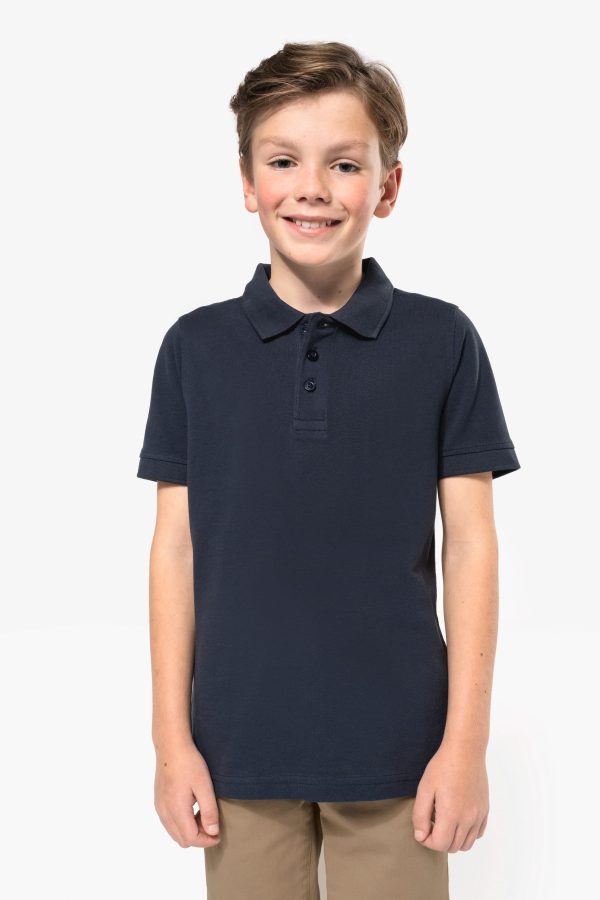 Polo de criança lavável a 60°C