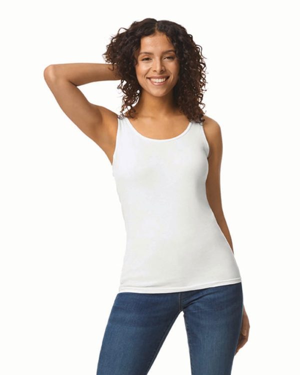 Top de senhora de cavas Softstyle
