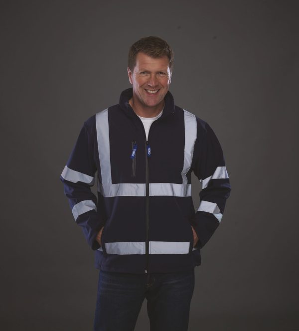 Casaco Softshell de alta visibilidade