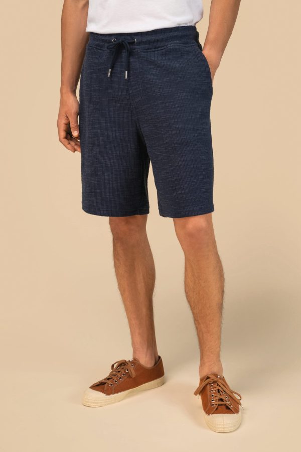 Bermuda texturada de homem
