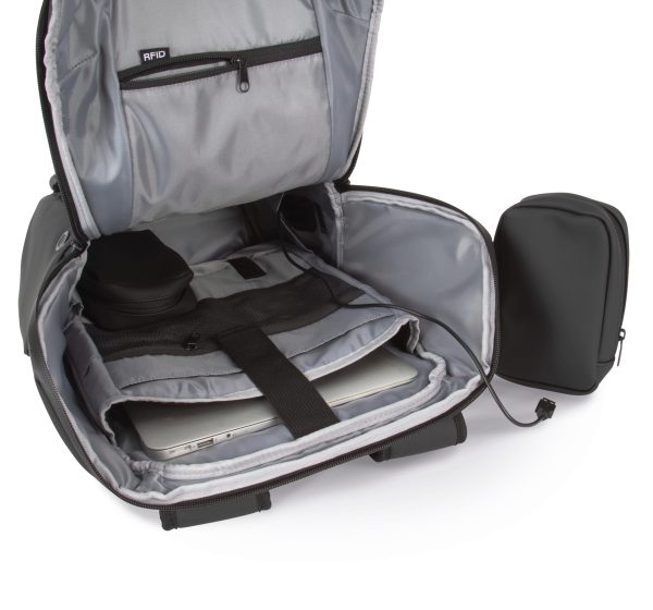 Saco anti-roubo impermeável com porta-capacete