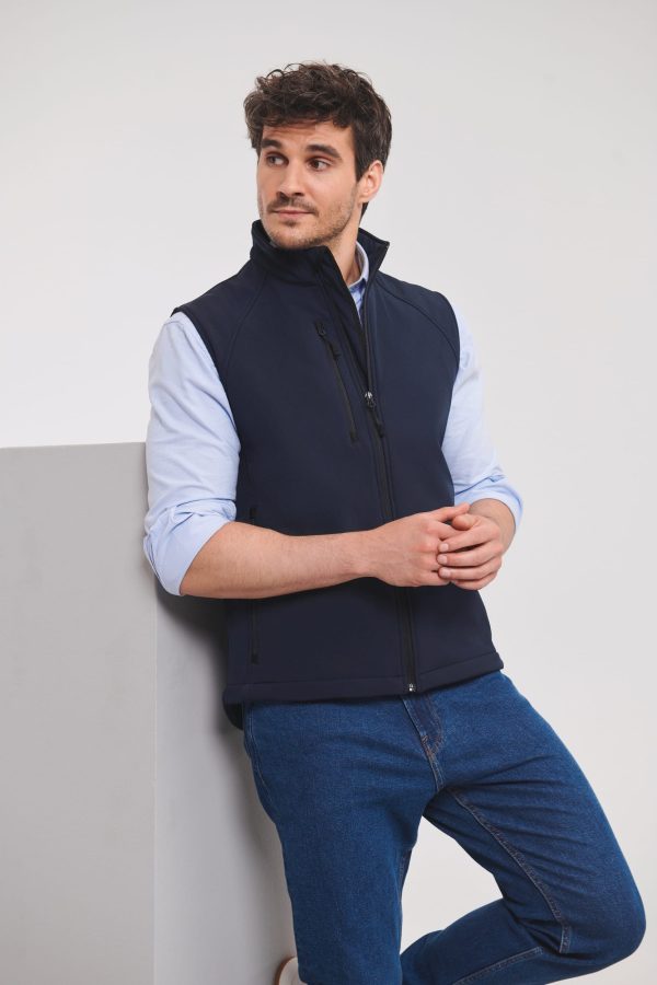 Colete de homem softshell
