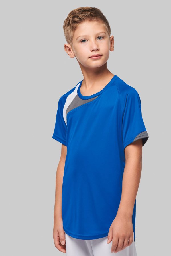 T-shirt multidesporto infantil de manga curta