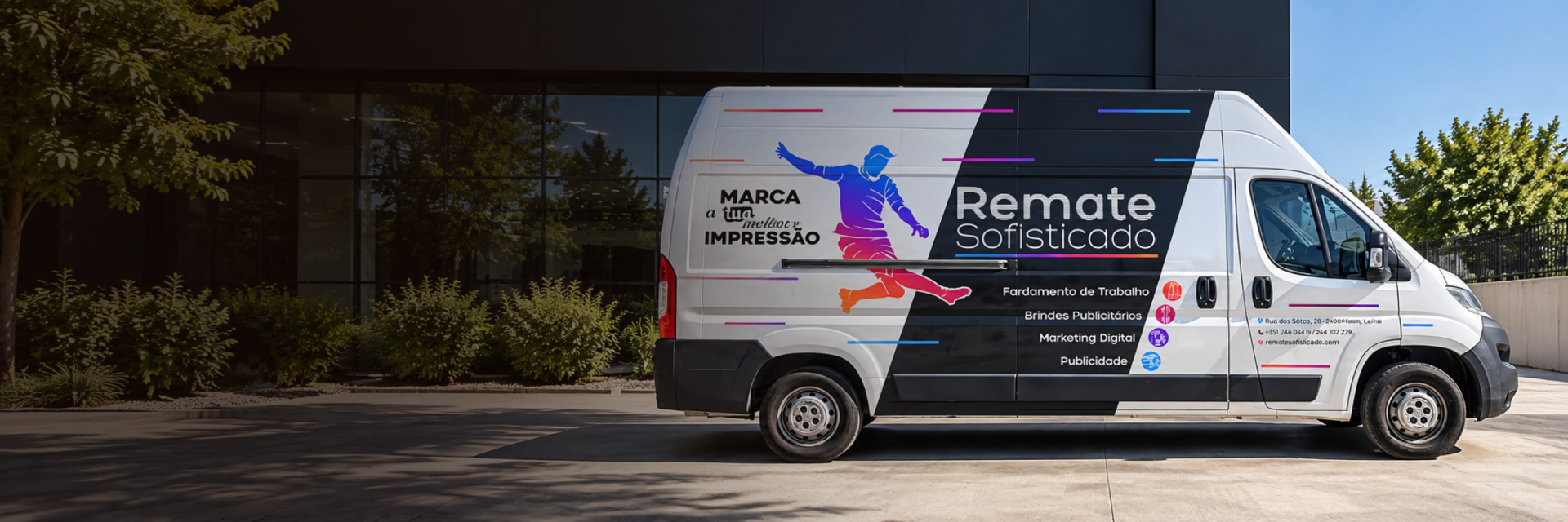 Viatura personalizada pela Remate Sofisticado