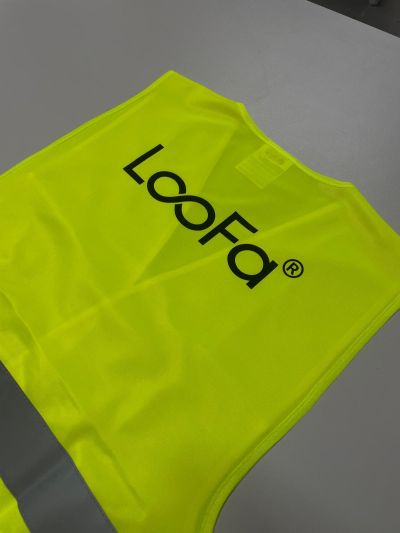 Colete Refletor estampado