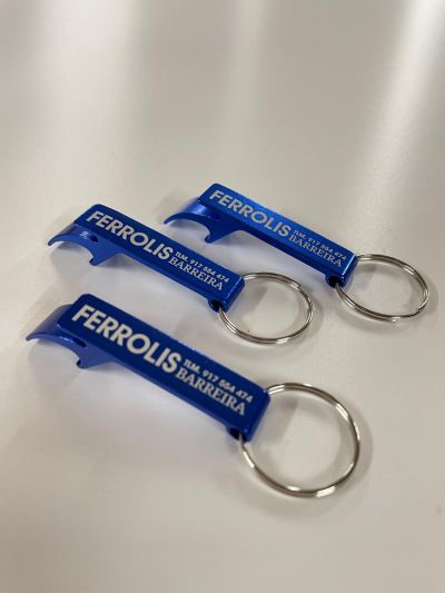 Porta-Chaves Abre-Cápsulas 